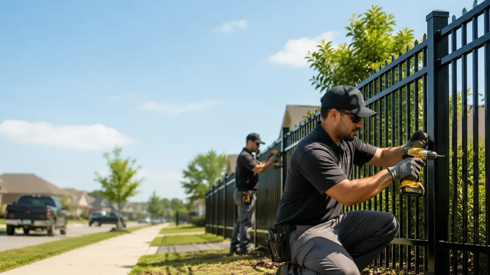 Metal Fence Installation in Watertown, NY